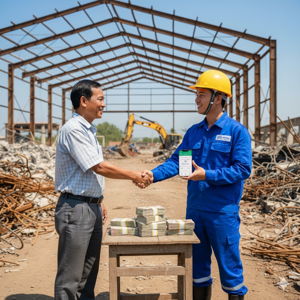 Thanh toán ngay sau khi ký hợp đồng
